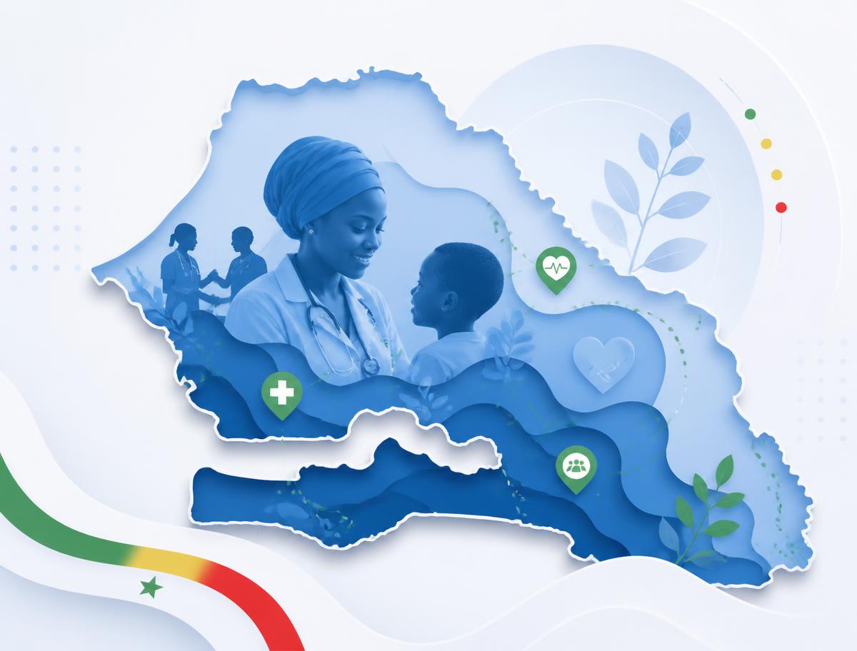 Illustration de la santé au Sénégal